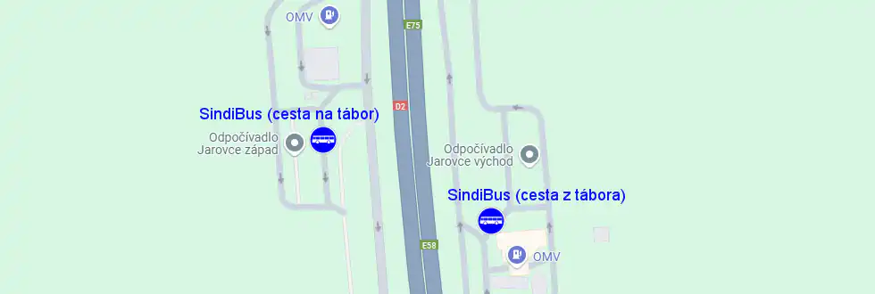 Odjezdové místo Bratislava